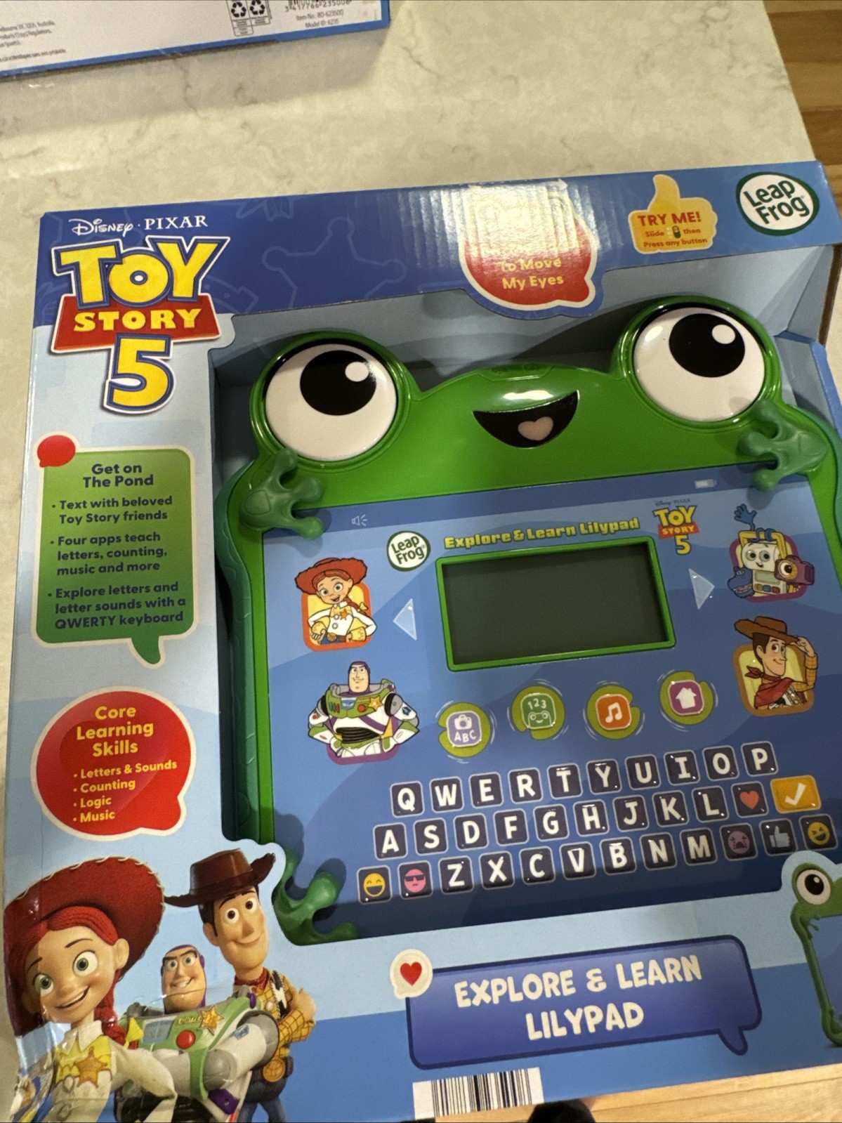 Disney Pixar Toy Story 5 – LeapFrog Explore and Learn Lilypad Toy – Free Ship