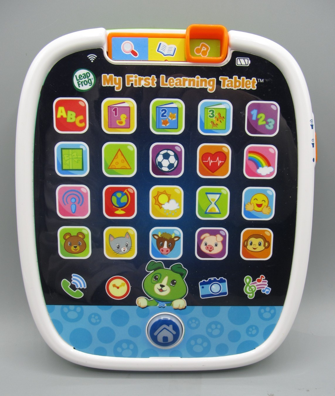Leap Frog My First Learning Tablet Scout Ages 12M + Numbers Play Music Lights Up