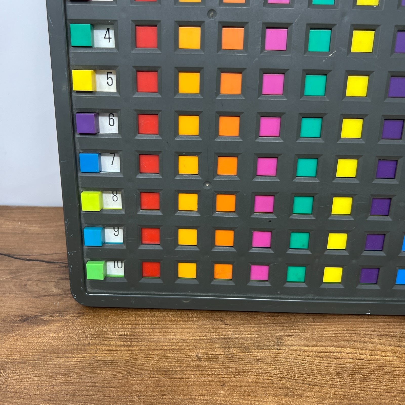 Vintage Child Guidance First Multiplier Mathematics Learning Device Gray