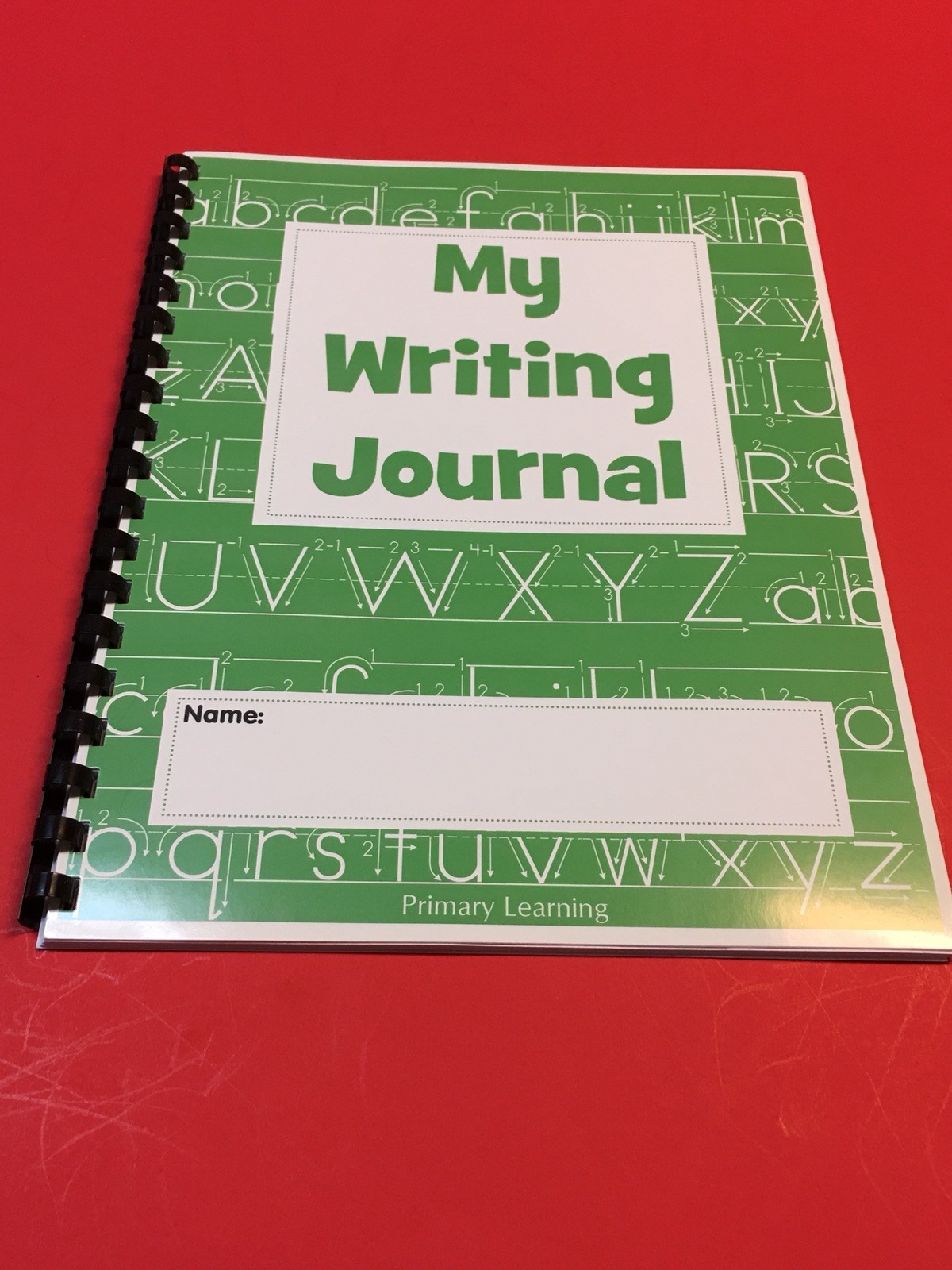 Primary Learning My Writing Journal – 30 Pgs (Green) Single Book.