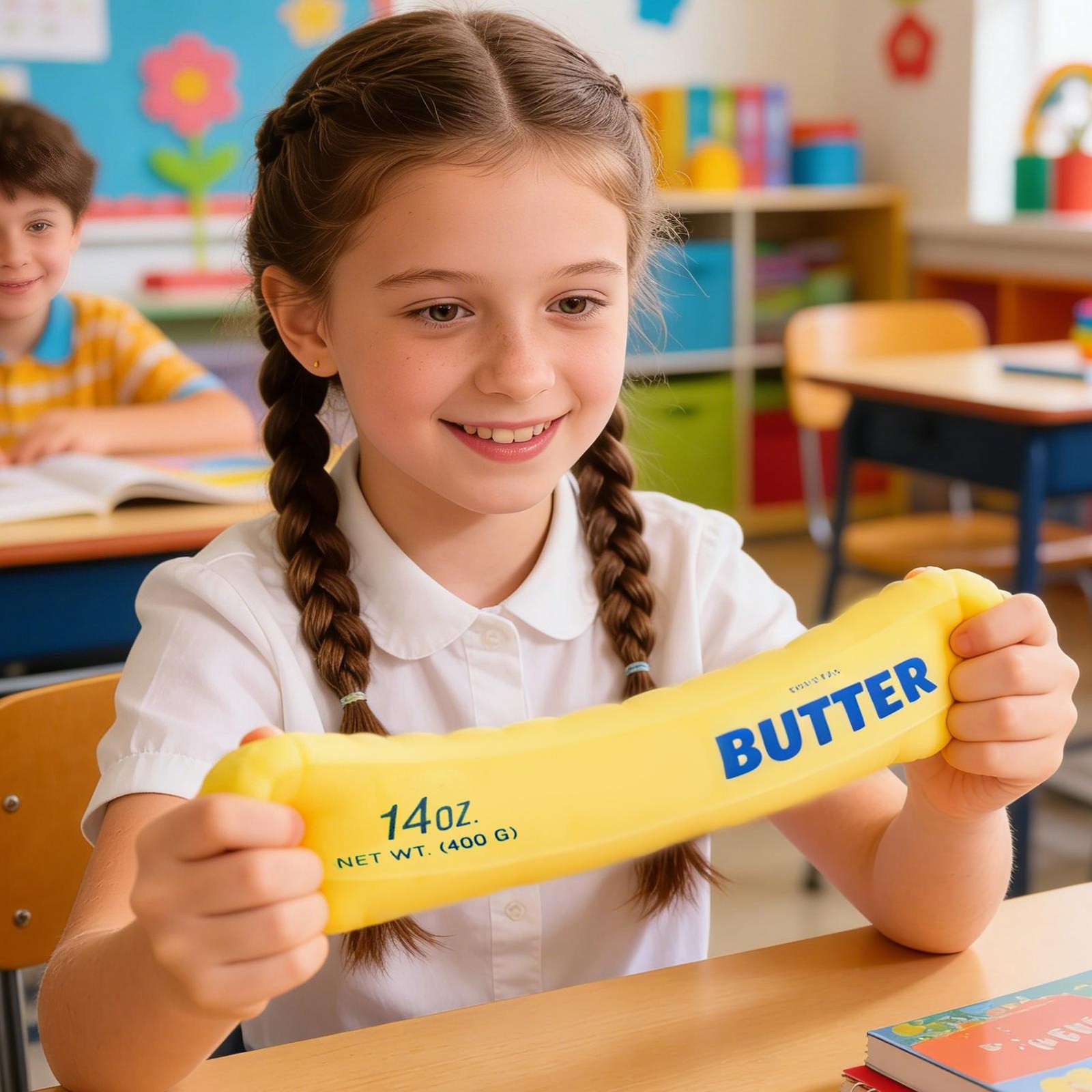 Sunny Days Squeezy Butter – Tiktok Viral Sensory Stress Relief Squeeze Toy