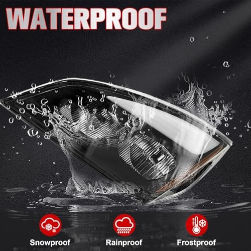 LED Headlight Compatible with 2018 2019 2020 2021 2022 Right Passenger Side