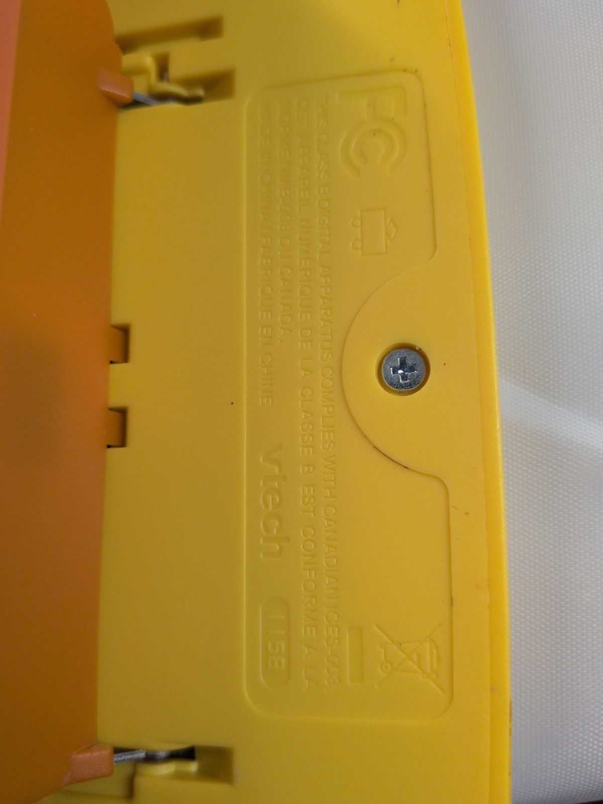 VTech MobiGo Touch Learning System Handheld Console Tested Working Blue Yellow
