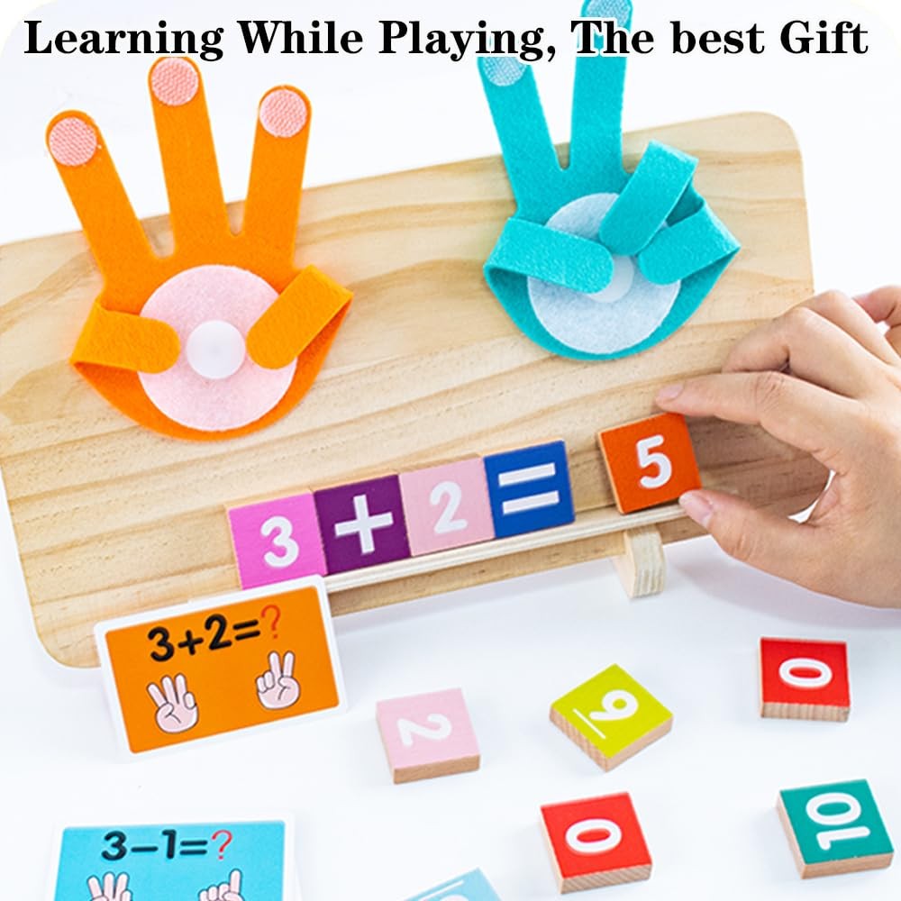 Montessori Toys for 3 4 5 Year Old,Preschool Red, Orange, Yellow, Green