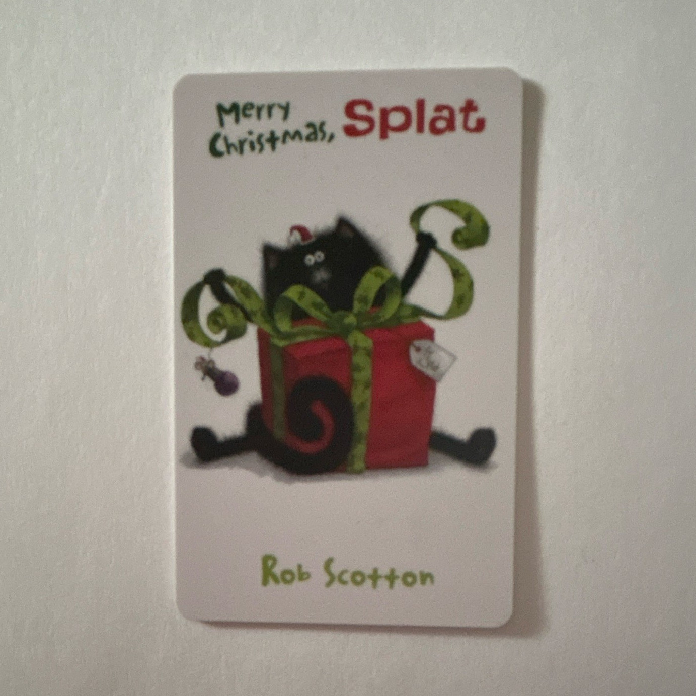 Yoto Stories Audio Card Merry Christmas, Splat (Splat) Rob Scotton 2020