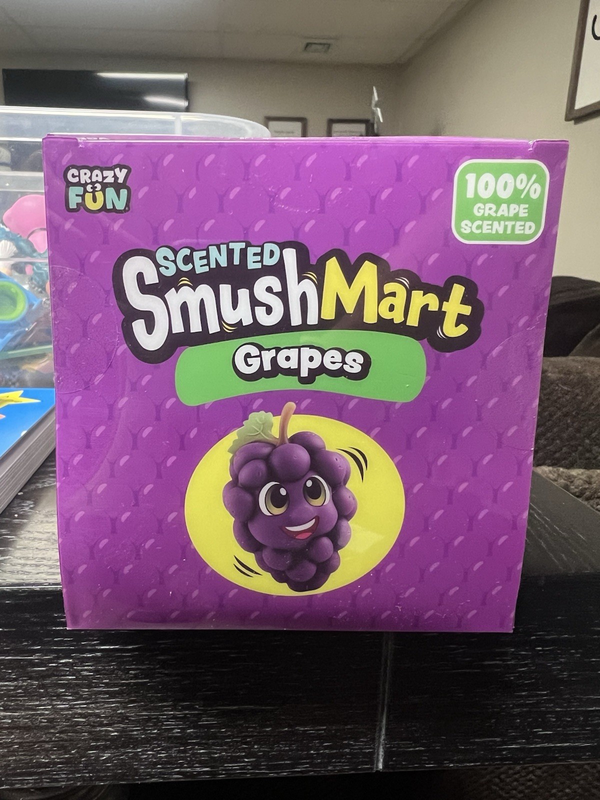 Viral SmushMart Grape Squishy Scented Squeezy Toy FAST SHIPPING