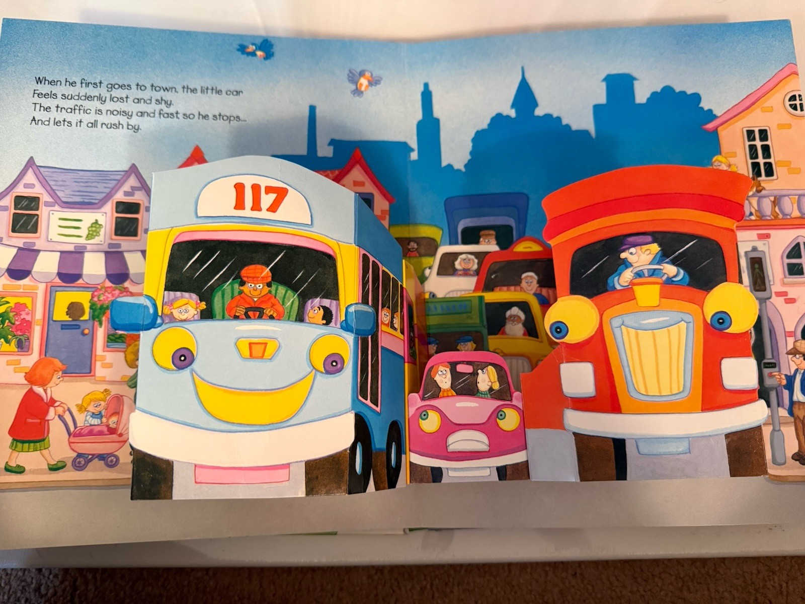 Trains Boats and Planes Interactive Pop-Up Children’s Book Educational Transport