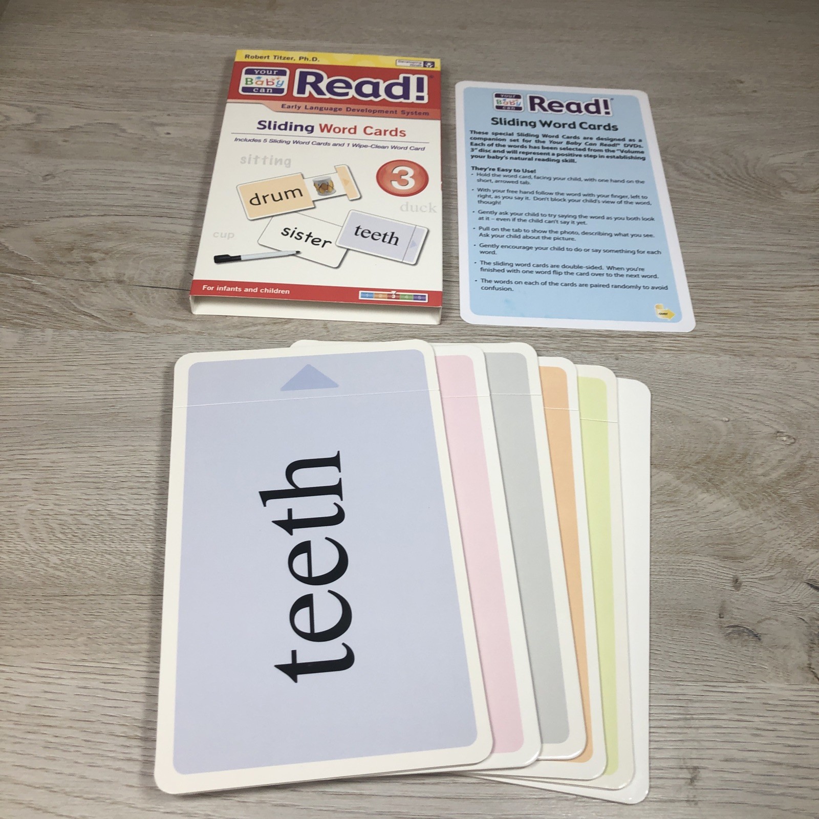 YOUR BABY CAN READ Robert Titzer Early Language Development System+Bonus Books