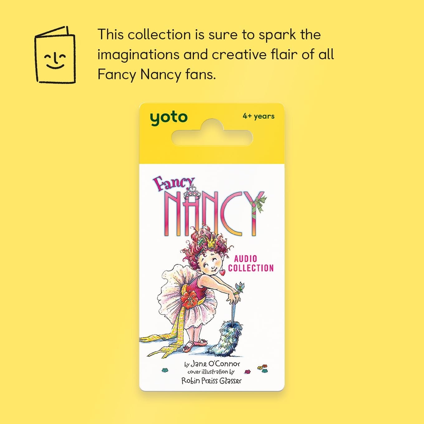 Yoto Fancy Nancy Audio Collection – Kids Audio Card for Use with Player & Mini A