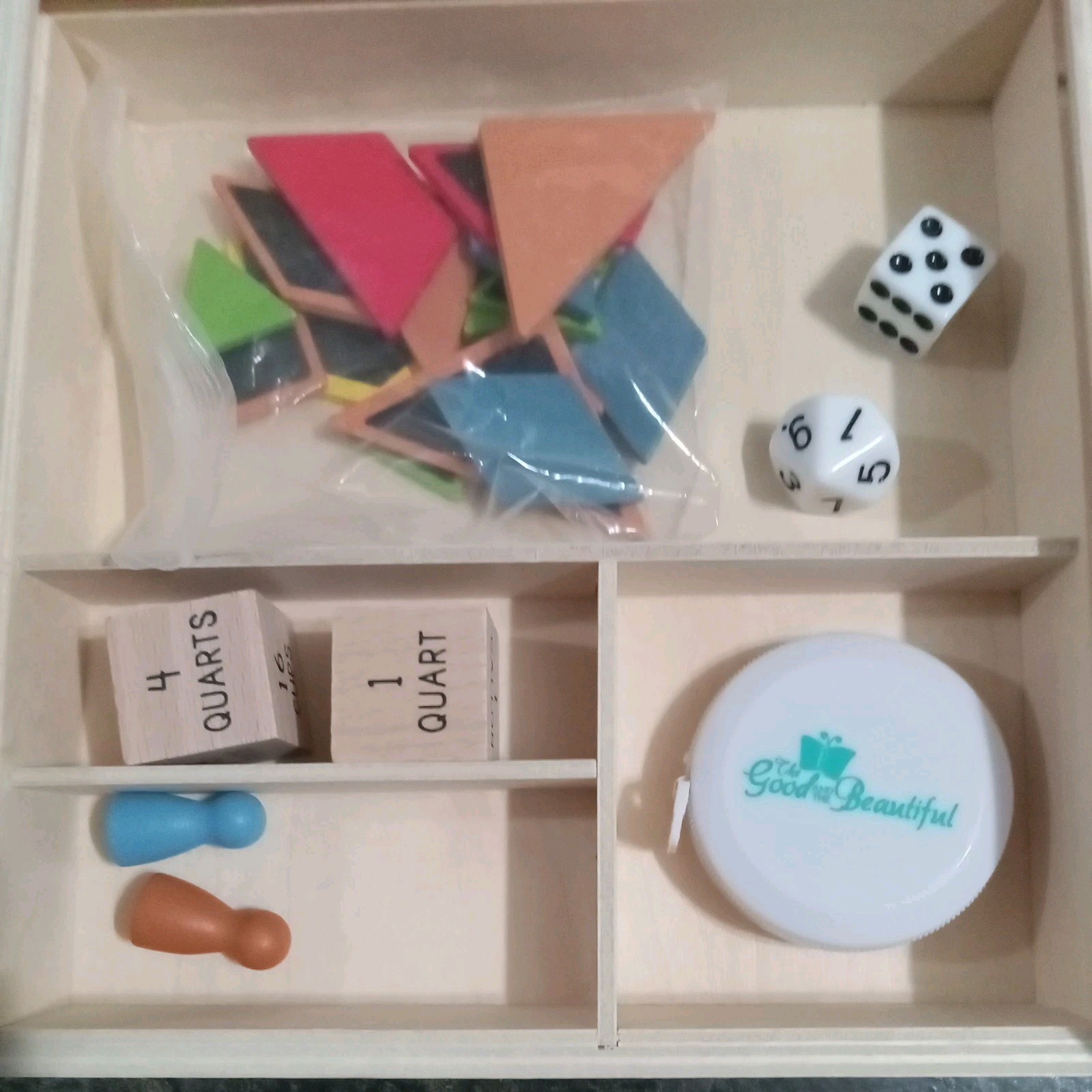 The Good and Beautiful Math 3 Manipulative Box/Musical Multiplication/Snap it up