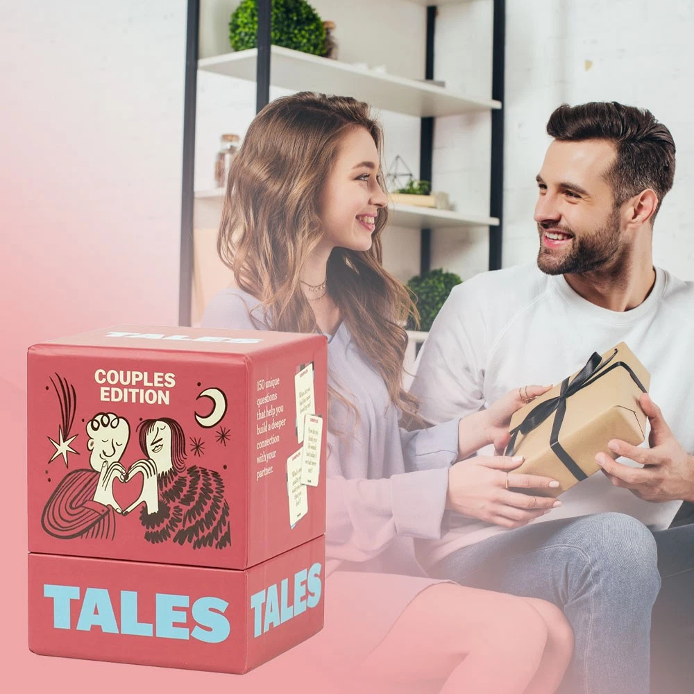 Tales Conversation Starter Cards Card Game For Family/Couples Edition 1~2pcs US