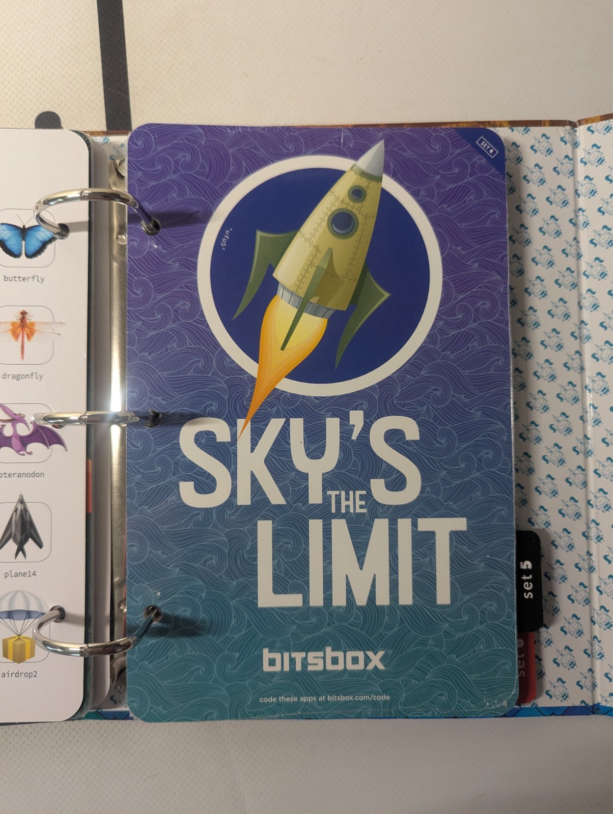Bitsbox Apper Keeper Binder Volume 1 Sets 3-6 Coding for Kids Homeschool – Used