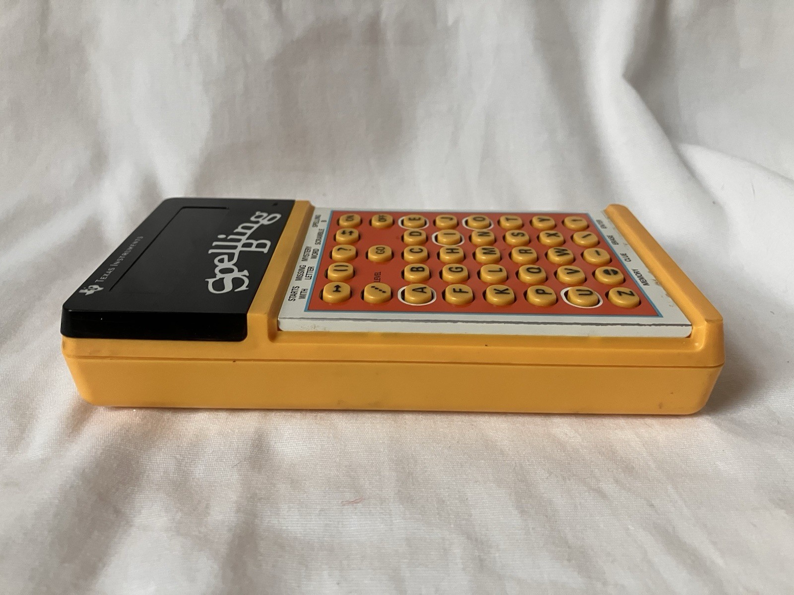 1978 Vintage Texas Instruments Spelling B In Case With Picture Book