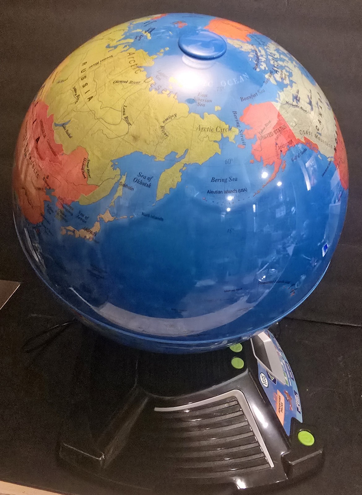 Leapfrog Magic Adventures Globe w/ LCD Integrated Video Screen Display – Tested!