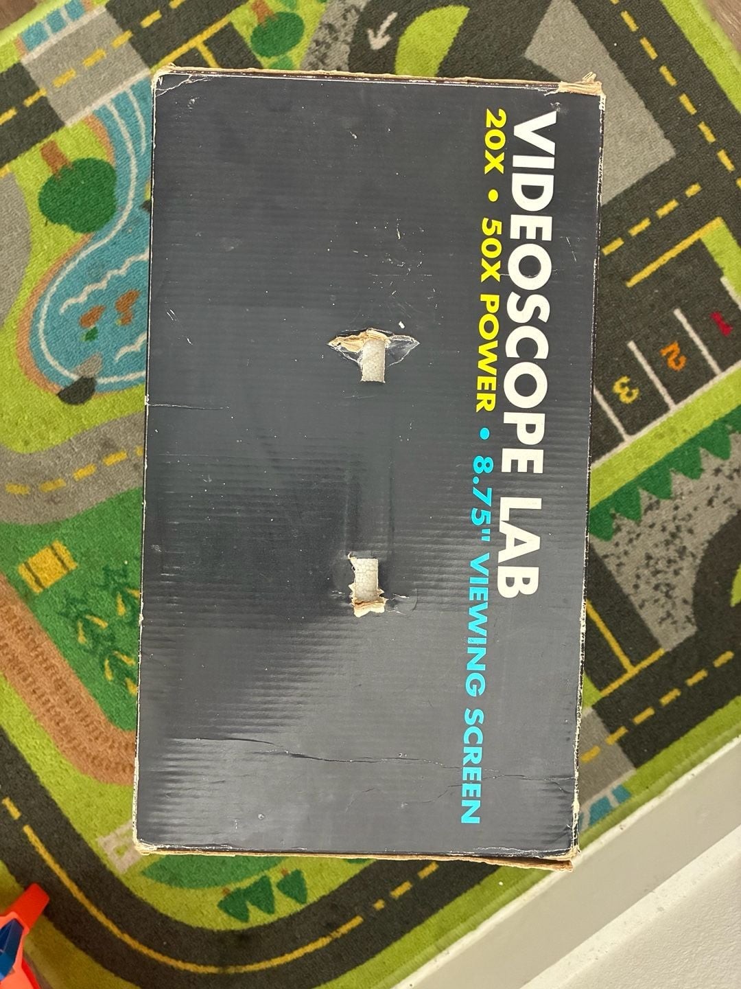 Vintage 1993 Science Tech Videoscope Lab 57 Piece Set Model 23687