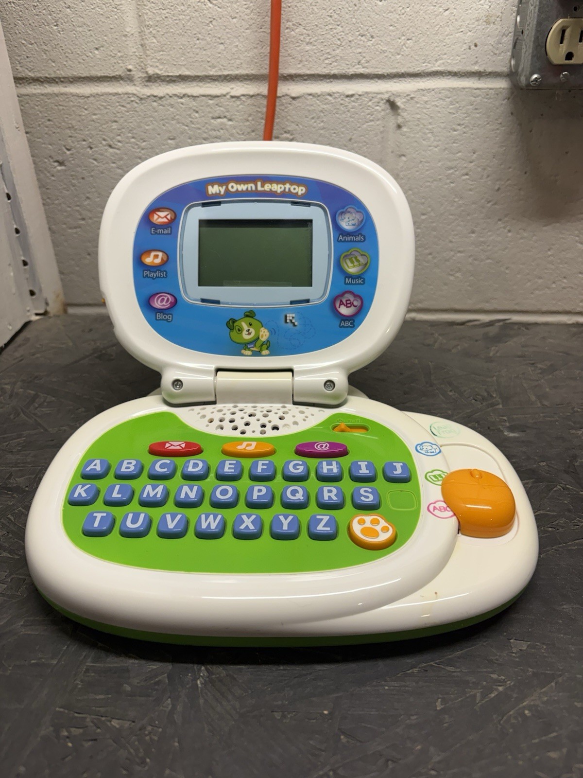 LeapFrog My Own Leaptop 19150 Green Learning Laptop Tested Working