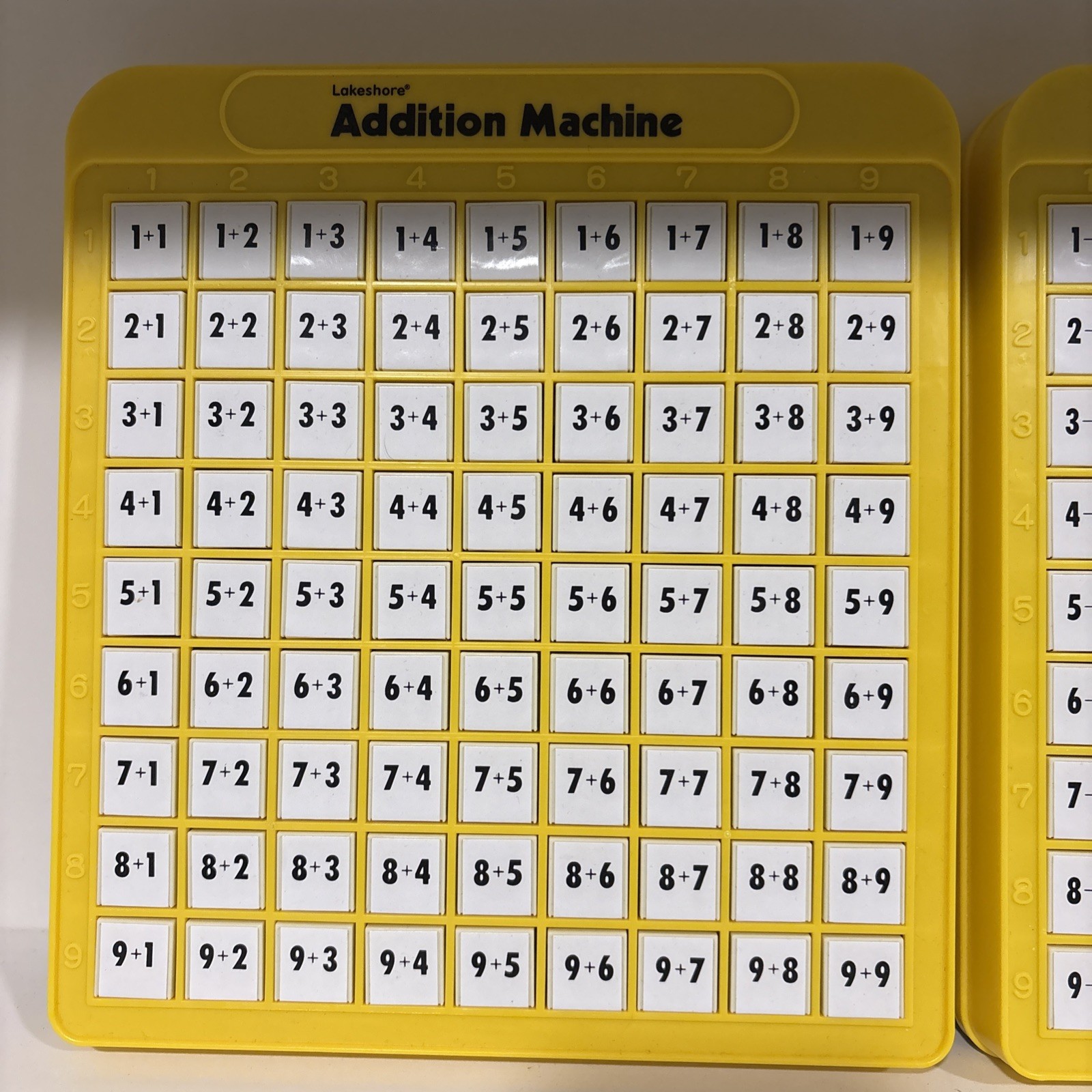 Lakeshore Addition & Subtraction Machine w/ Push Buttons Cool Math Learning Toy
