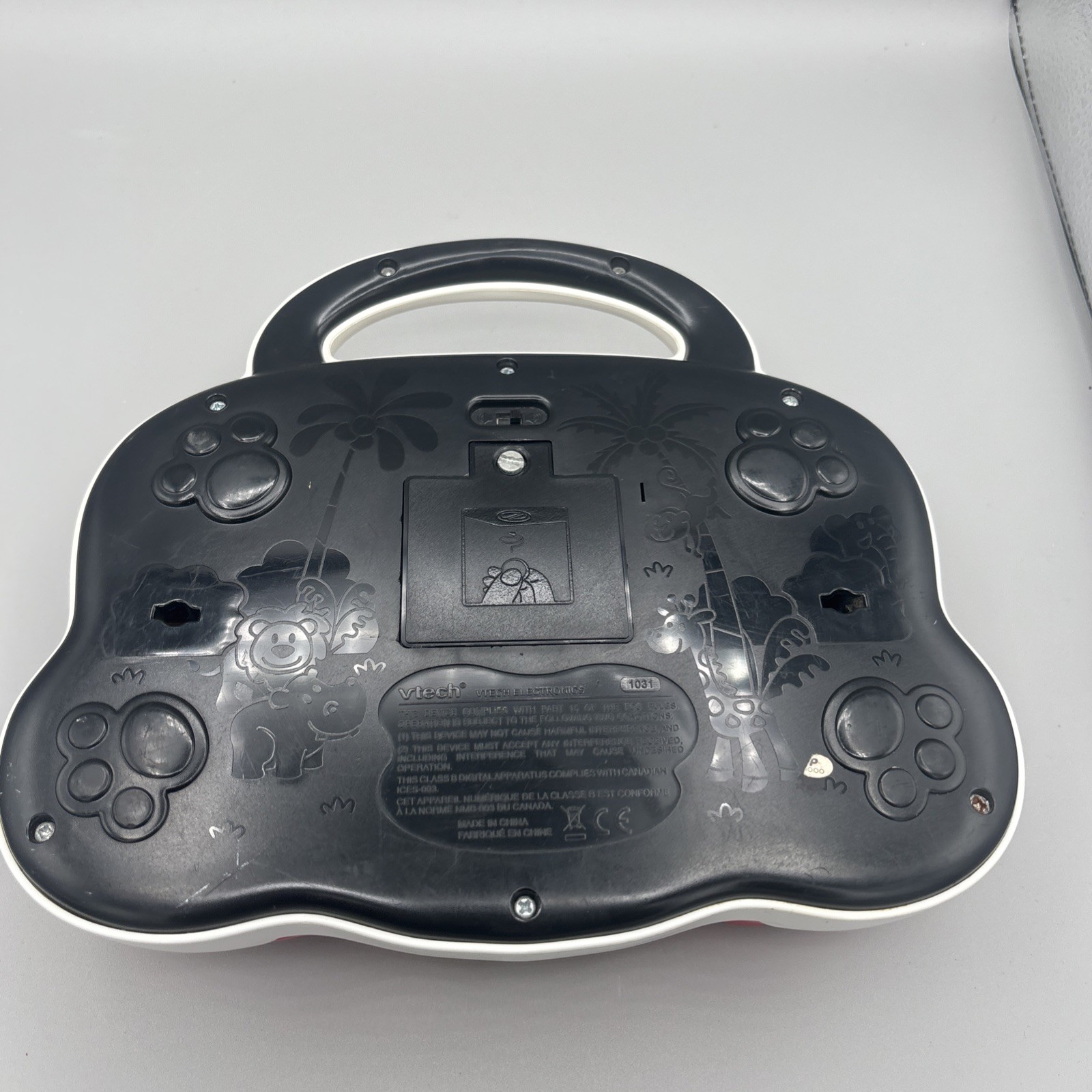 VTECH ANIMAL FRIENDS TODDLER LAPTOP Model 1031 Animals Numbers Shapes Music