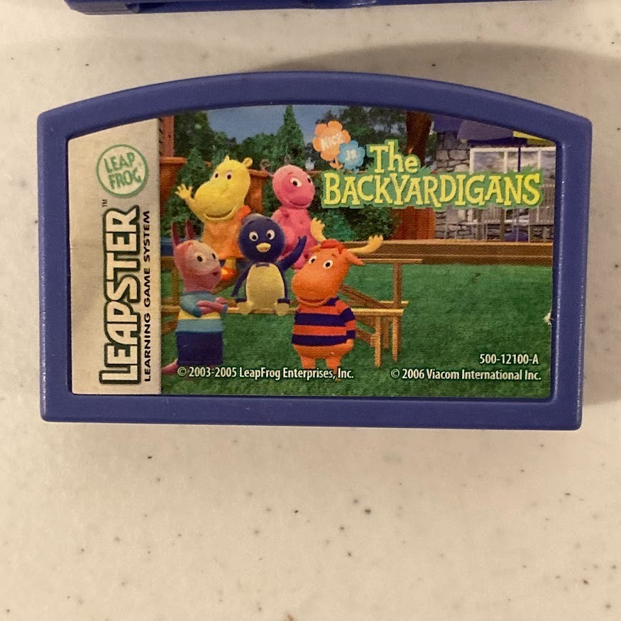 Lot of 7 LeapFrog LEAPSTER Learning Games LEAP