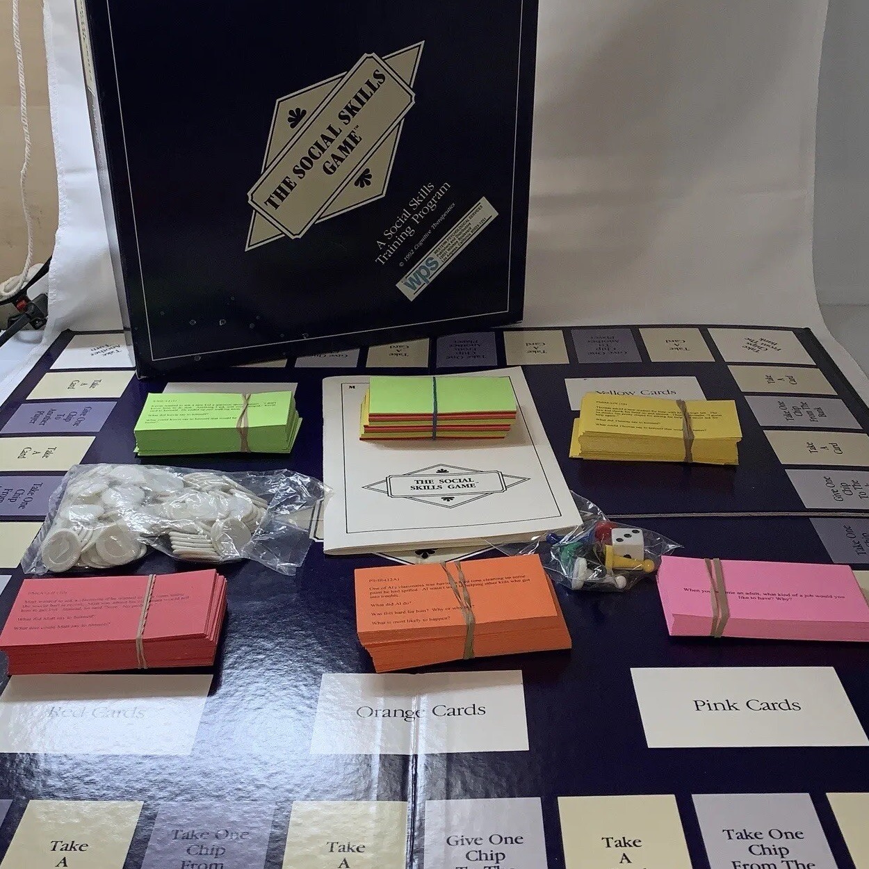 The Social Skills Game 1992 Cognitive Therapeutics Complete Game