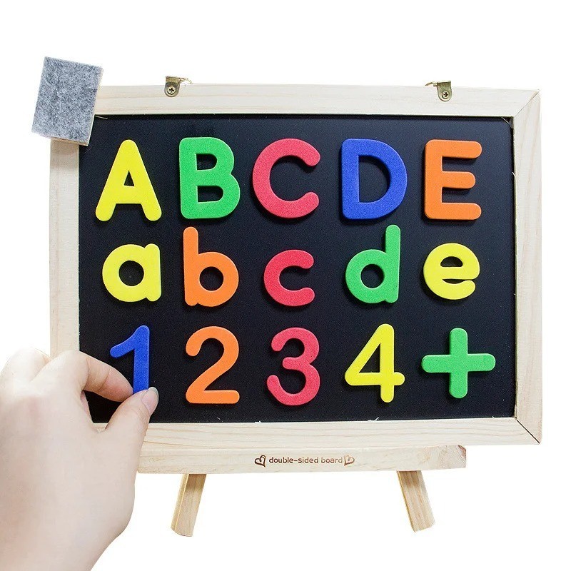 76pcs Lower CaseMagnetic Alphabet Letters EVA Foam Kids Learning Educational Toy