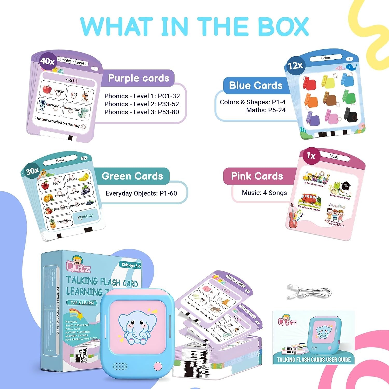Toddler Learning Set – 800+ Words & Fun Facts