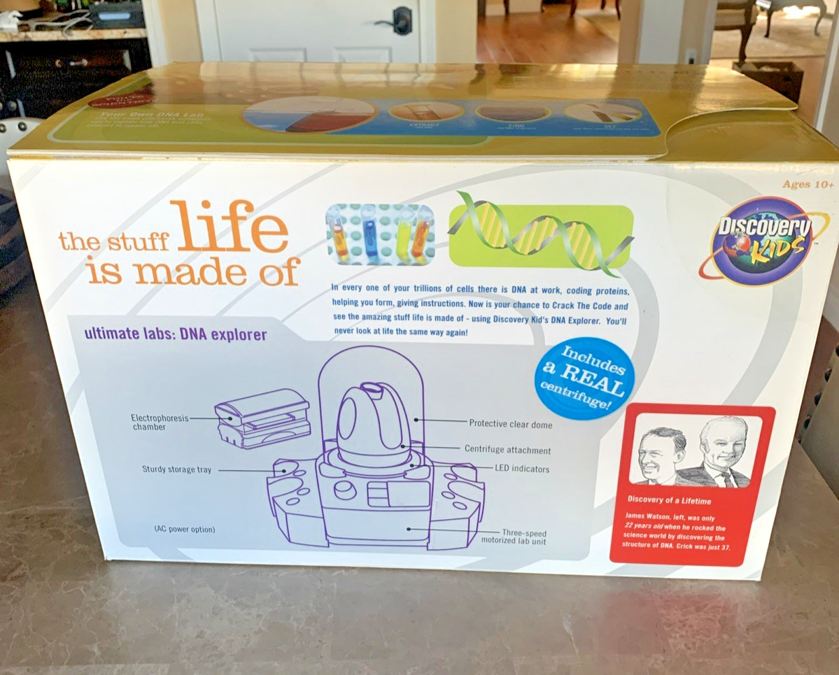 Discovery Kids Ultimate Labs DNA Explorer Science STEM Kit Age 10+ Open Box READ