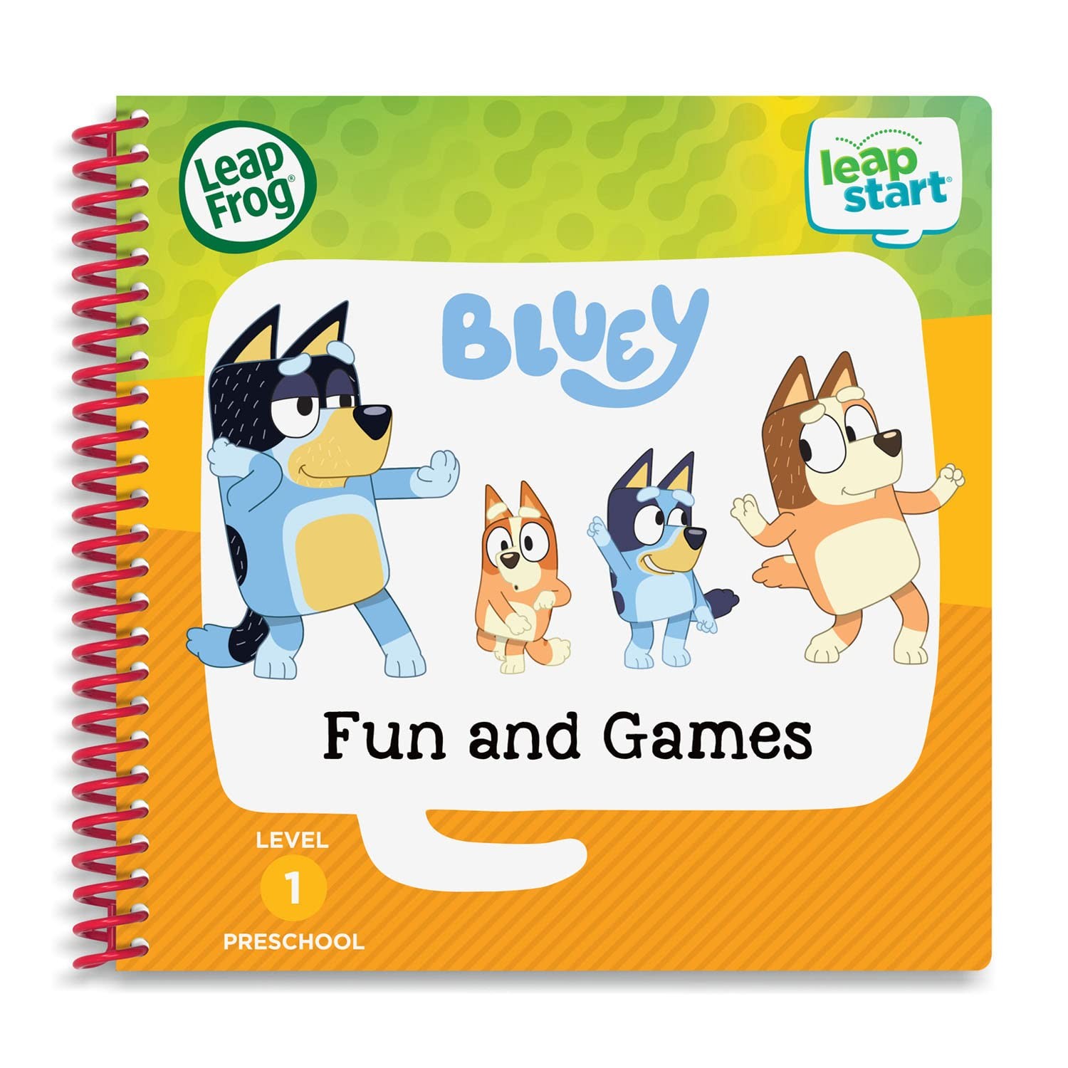 LeapFrog LeapStart Bluey Fun and Games Level 1,