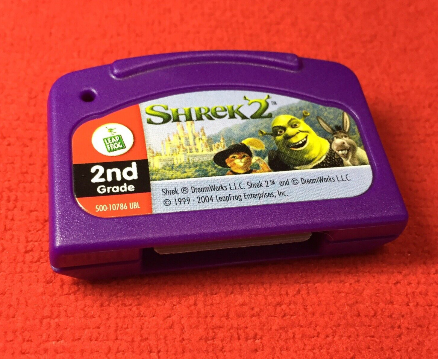 Leap Frog Shrek 2 500-10786 UBL 2nd Grade Game