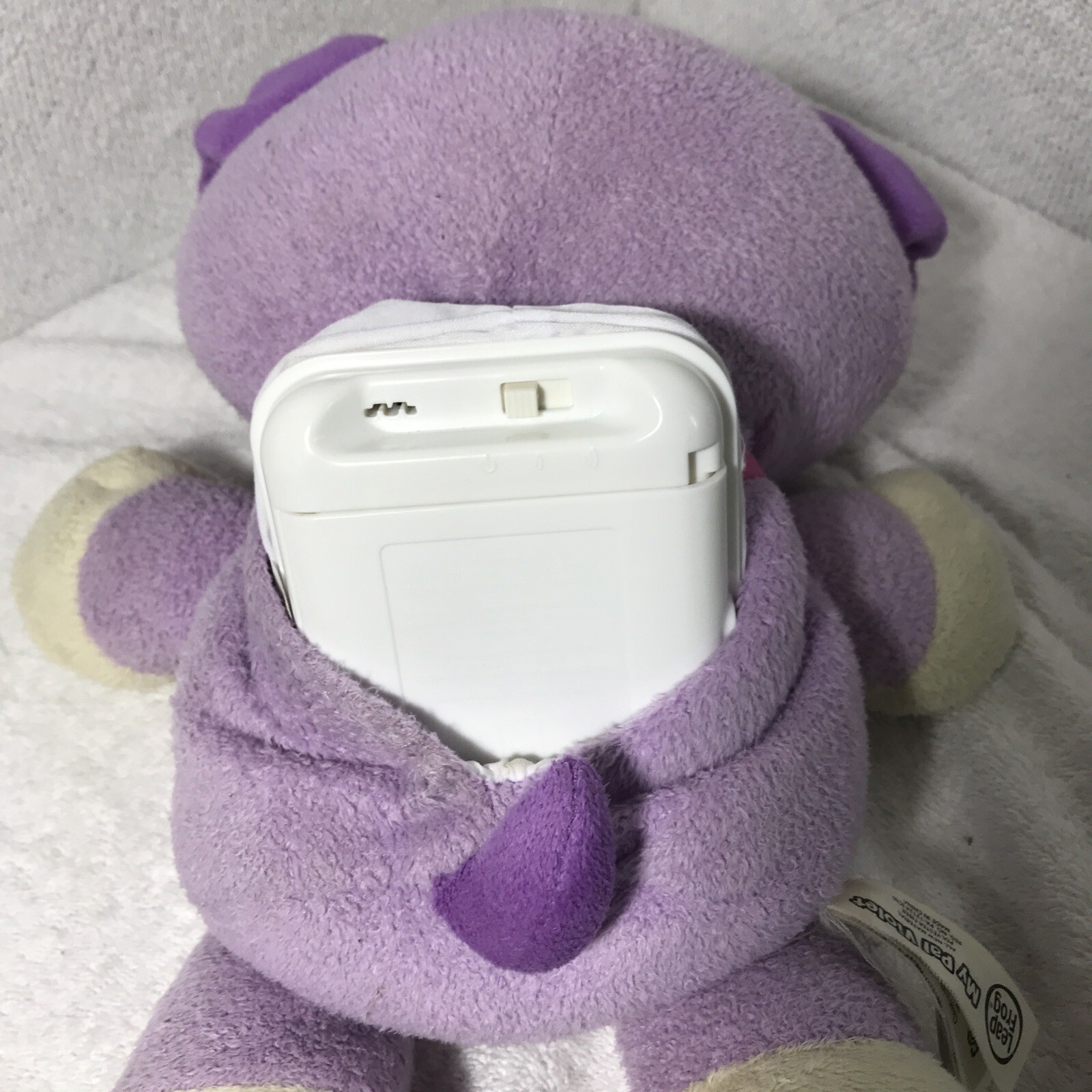 LeapFrog My Pal Violet Purple Plush Dog Talks Music Learning Interactive Toy Fun