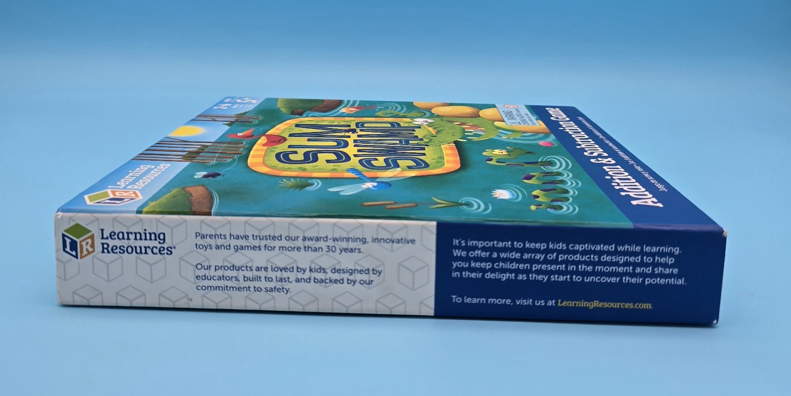 Learning Resources Age 5+ Sum Swamp Addition & Subtraction , 2- 4 Players