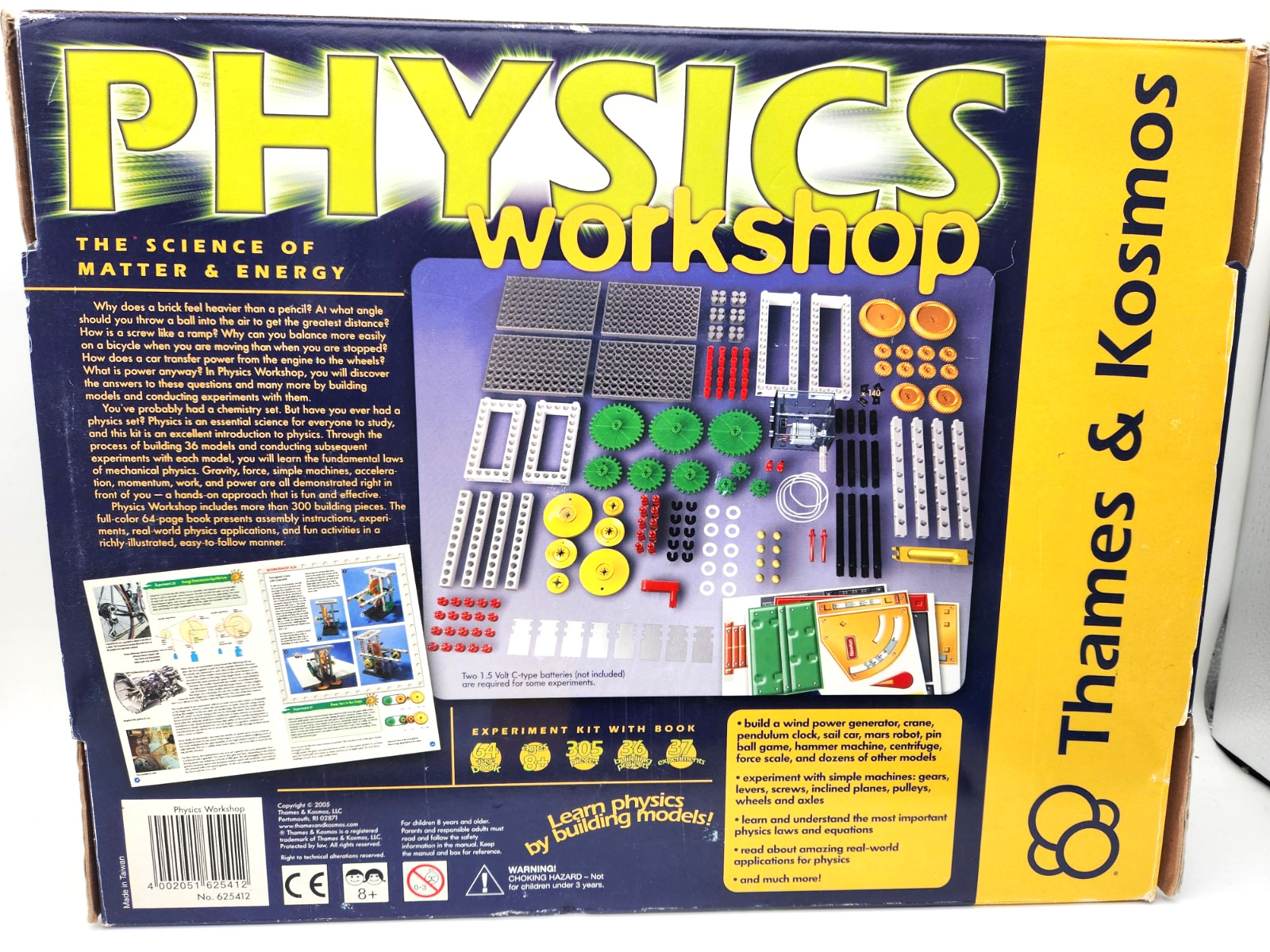 THAMES & KOSMOS PHYSICS WORKSHOP EDUCATIONAL SCIENCE DO IT YOURSELF KIT