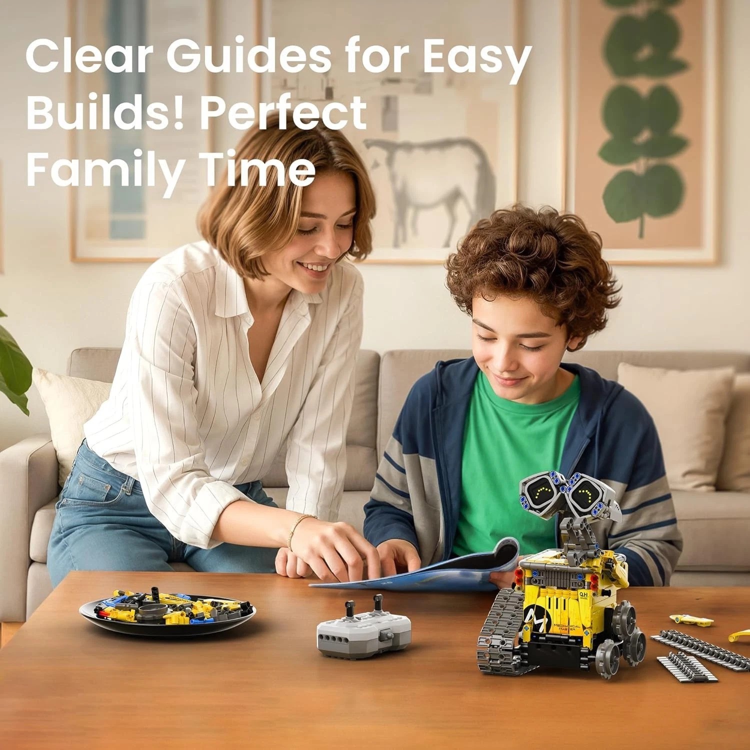 Interactive STEM Coding Robot Kit – 473 Pieces of Creative Fun for Ages 8+