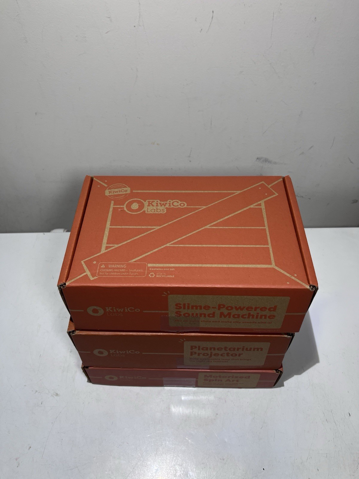 KiwiCo Labs Lot of 3 STEM Science Engineering Kits Ages 9+. New Open Box