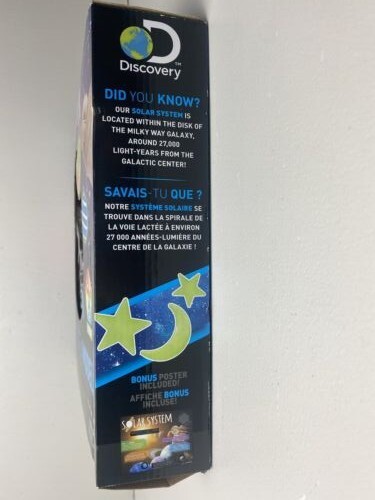 Discovery Channel Kids STEM 3D Glowing Solar System Stars Planet Model Kit NEW