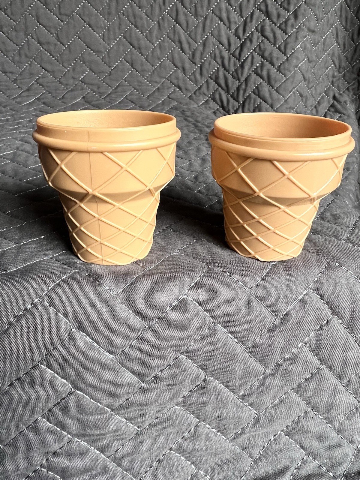 Leapfrog Leap Frog Scoop And Learn Ice Cream Cart Lot 2 CONES Replacement Part