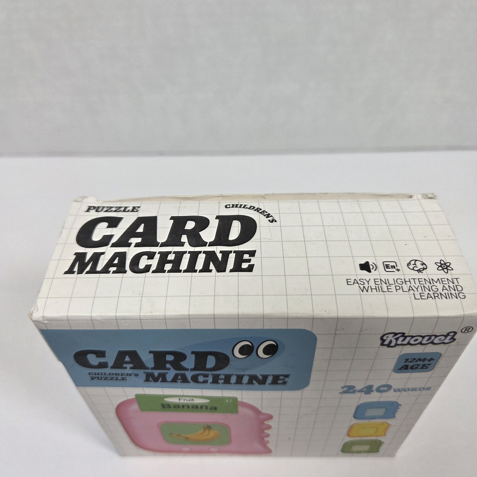 Talking Flash Cards For Kids, Toddler With 240 Sight Words Puzzle Toy by Kuovei