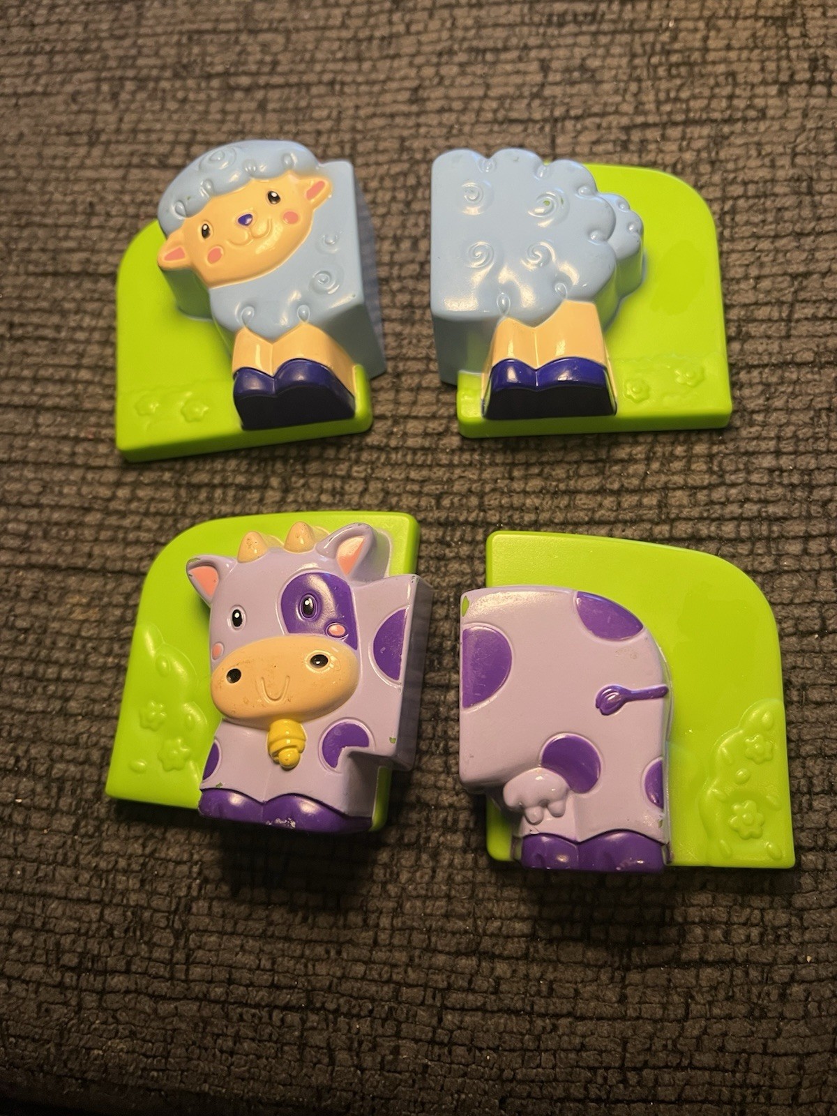 LeapFrog FRIDGE FARM MAGNETIC ANIMALS Complete Set Works Perfectly!