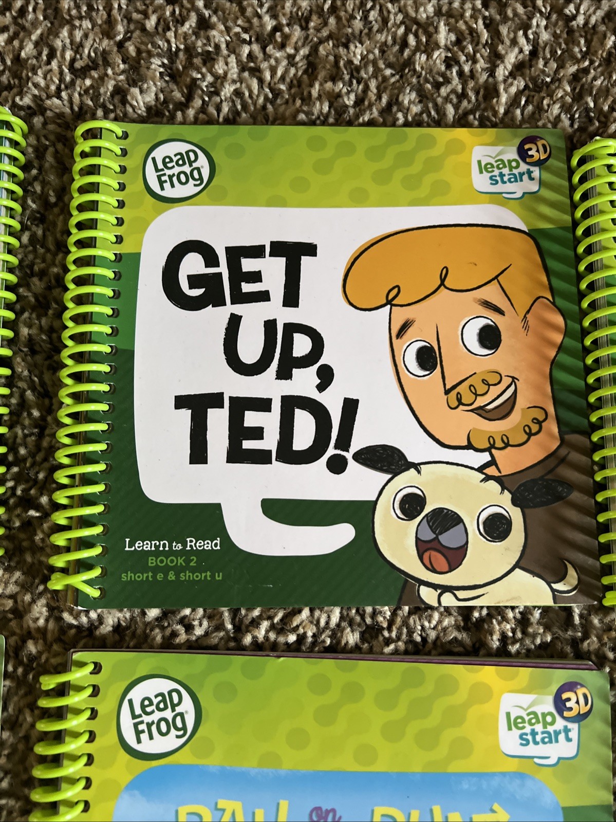 LeapFrog Leap Start Learn to Read Books 1 2 4 5 6 Long Short Vowels Sam Ted