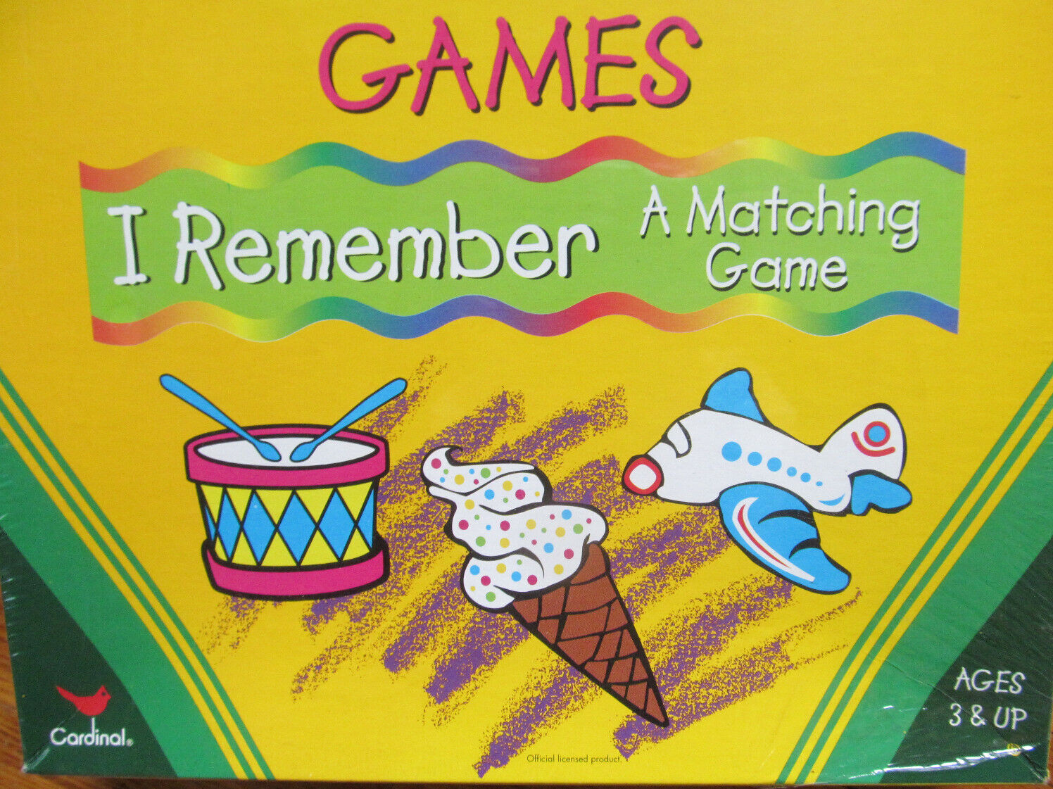 CRAYOLA Games I Remember Matching Spinner Game New Sealed Box Ages 3+