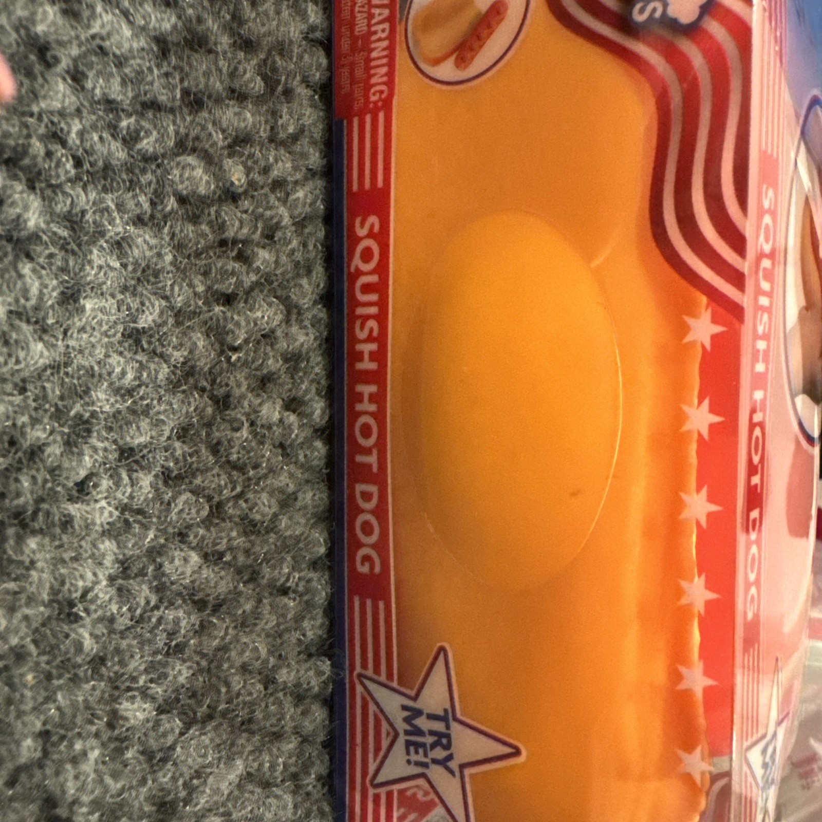 Sunny Days Squishy Hot Dog and Turkey leg 2-in-1 Squeeze Sensory Toy Ages 3+