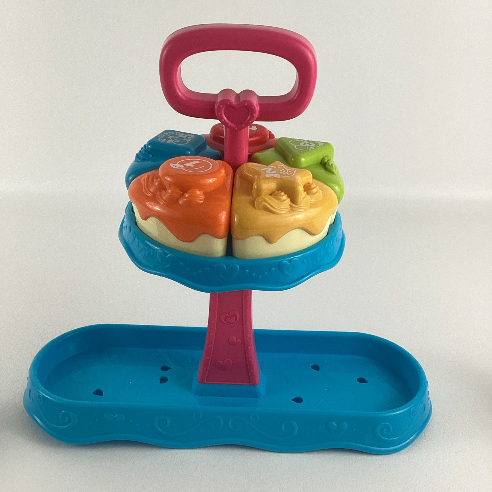 Leap Frog Sweet Treats Musical Rainbow Tea Party Playset Learning Shapes Colors