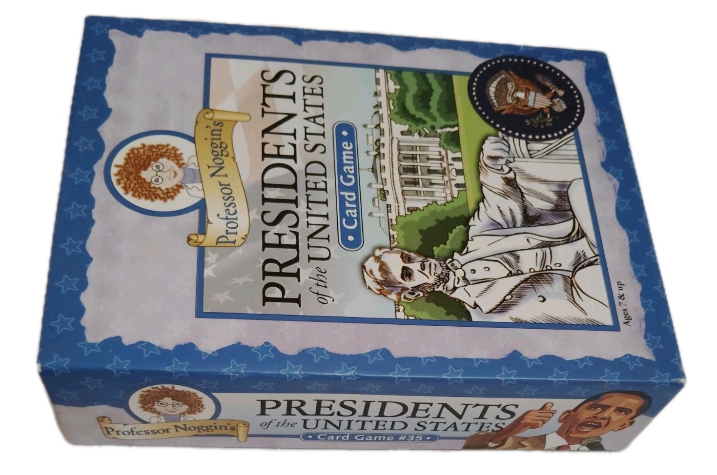 Professor Noggin’s Presidents of the United States Card Game ages 7+ 2-8 players