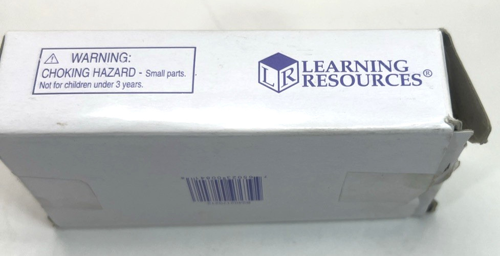 Learning Resources Student Brass Mass Set 10 Weights 1 Thru 50g #LER 2065 VGC