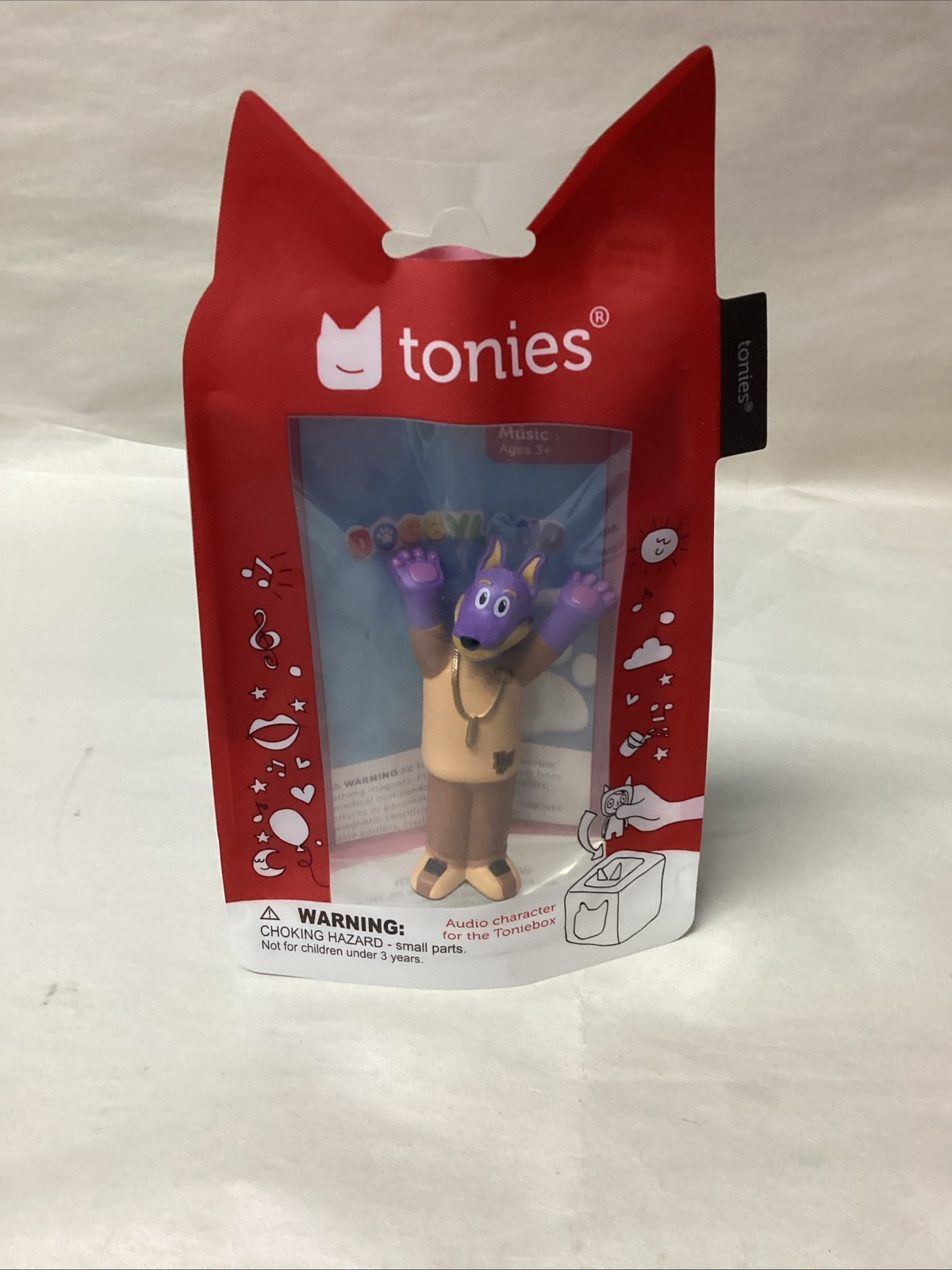 Doggyland Tonie Audio Play Character Snoop Dogg Toniebox Bow Wizzle NEW
