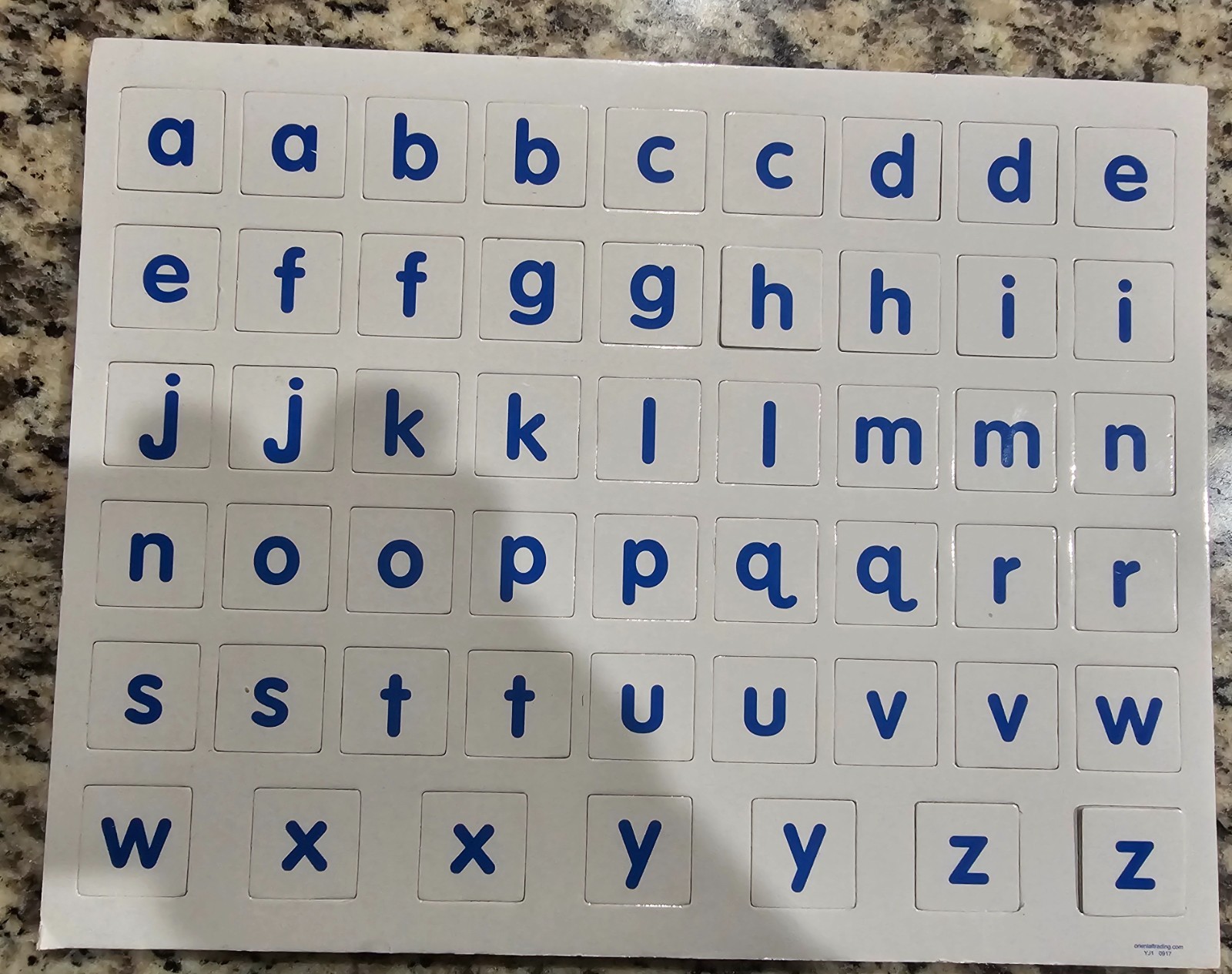 Oriental Trading Magnetic Phonics Word Building Activity Set