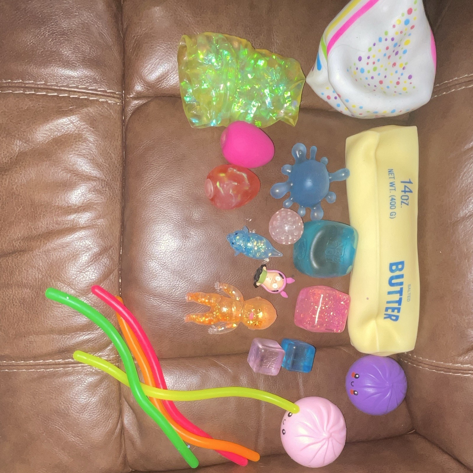 NeeDoh Mixed Sensory Squeeze Toy Lot, Multicolor, Ages 4-7 & 8-11 Years