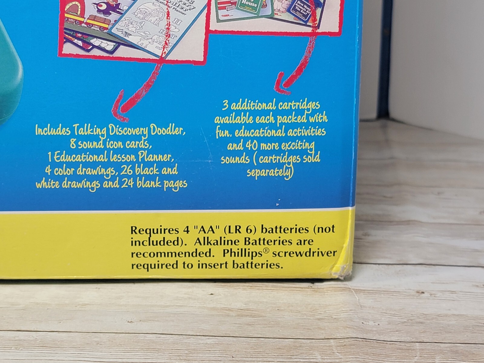Vintage 1995 Playskool Talking Discovery Doodler Teaching Audio Drawing Pad NEW