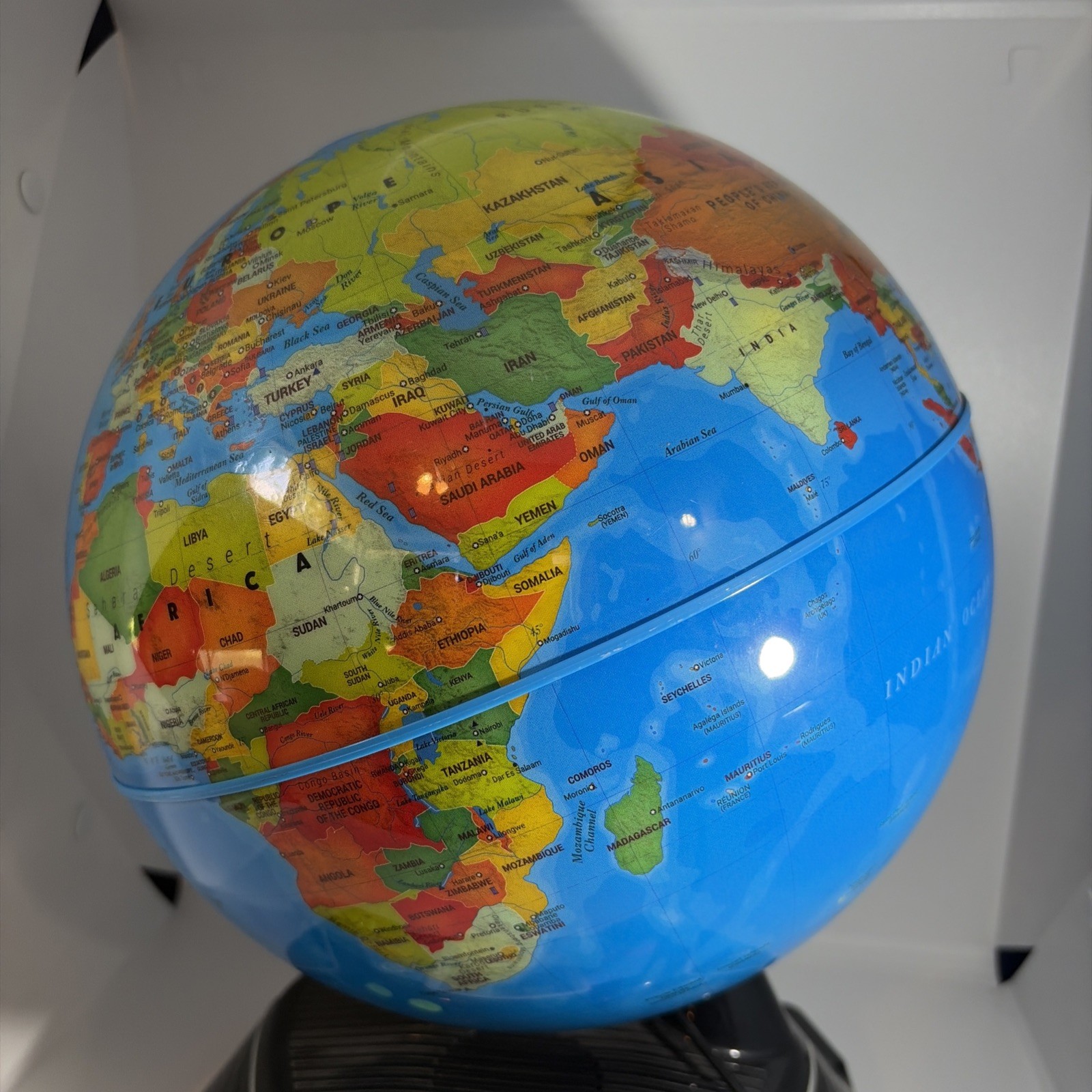 LeapFrog Magic Adventures Globe 10″ BBC Videos Interactive Tested Works Great