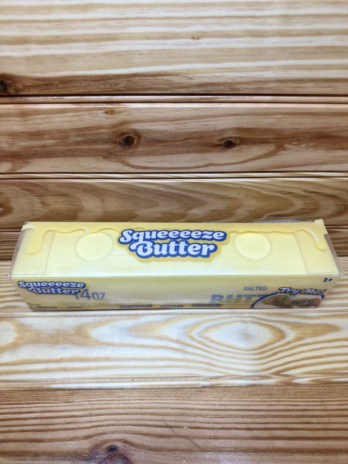 Squeezy Butter Squishy Toy Slime Stress Relief Fidget Sensory Toy 14 oz